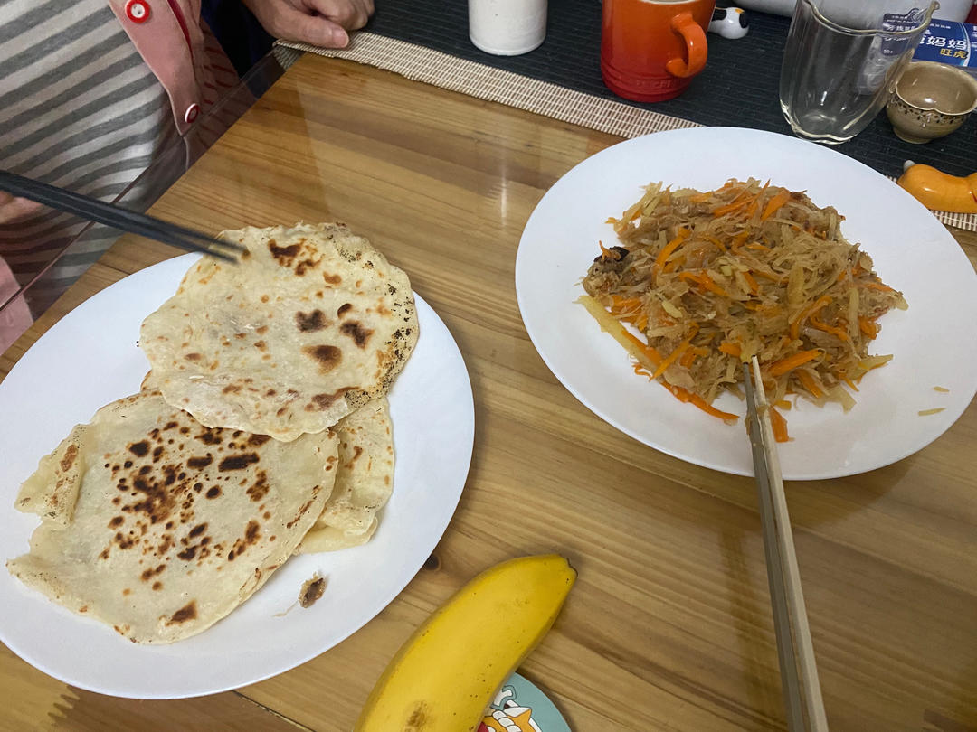 卷饼菜之素炒土豆丝
