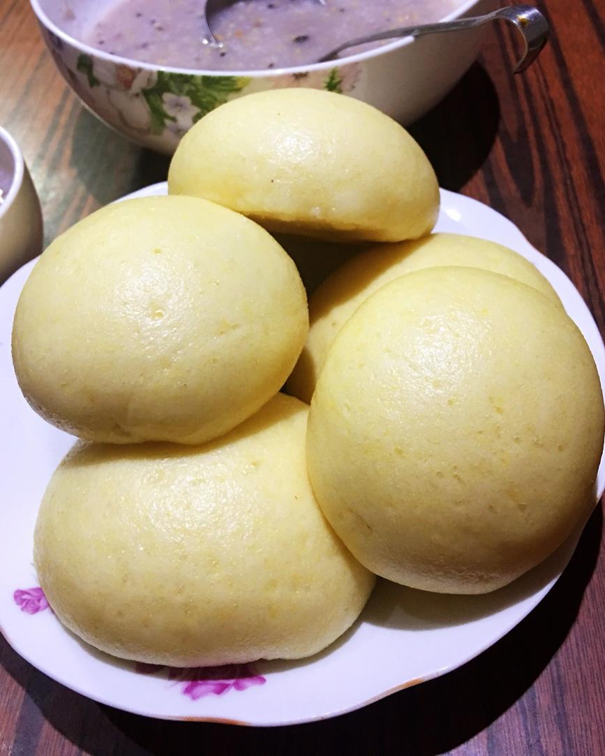 🔥一次性发酵的玉米面馒头‼️