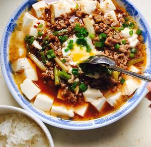 【一人食】肉末豆腐太阳蛋的做法 步骤5