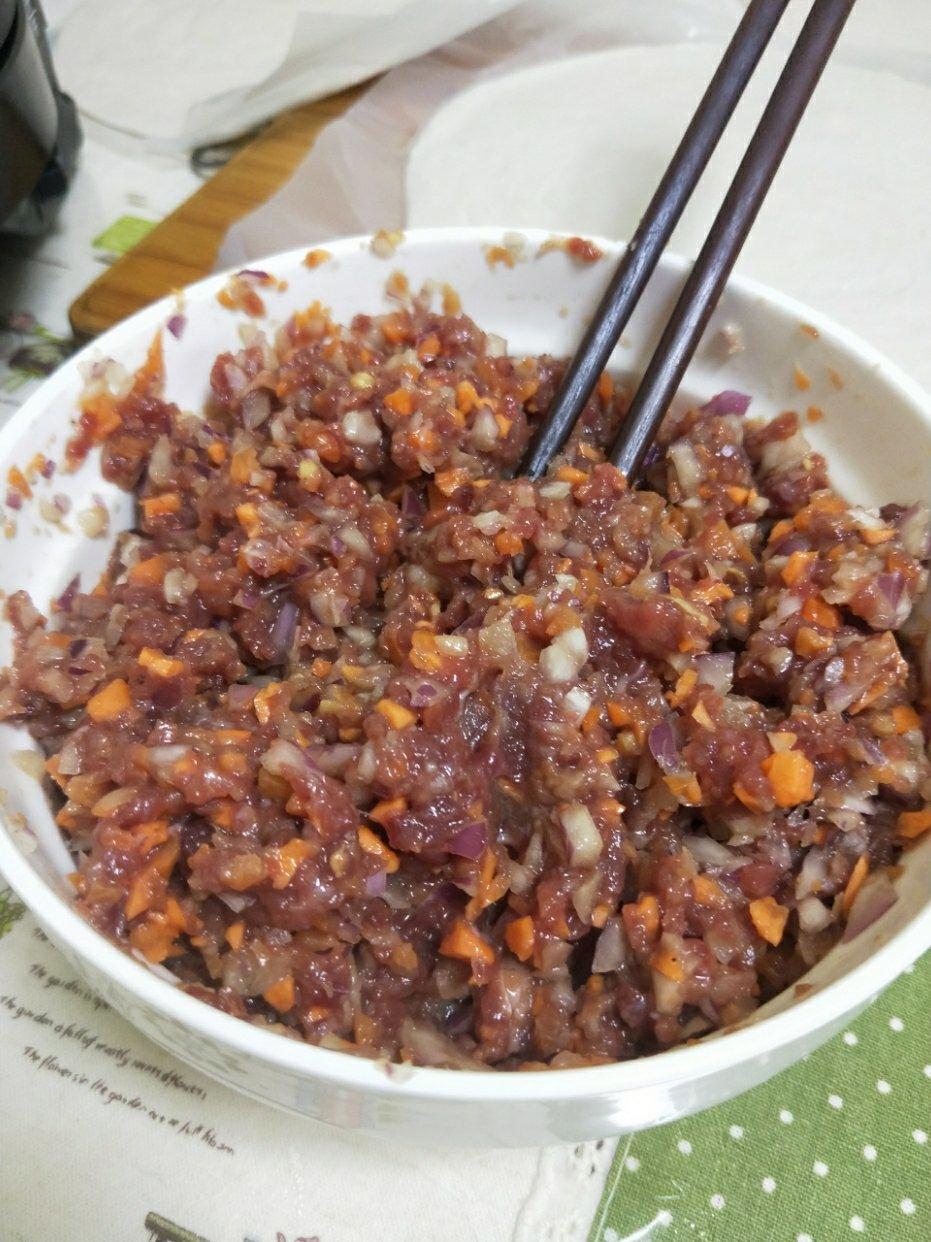 快手牛肉饼（手抓饼版）