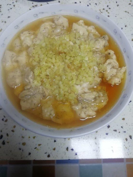 蒜蓉蒸鸡胸（鸡腿）