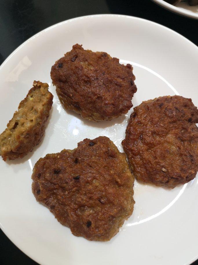 家庭煎肉饼