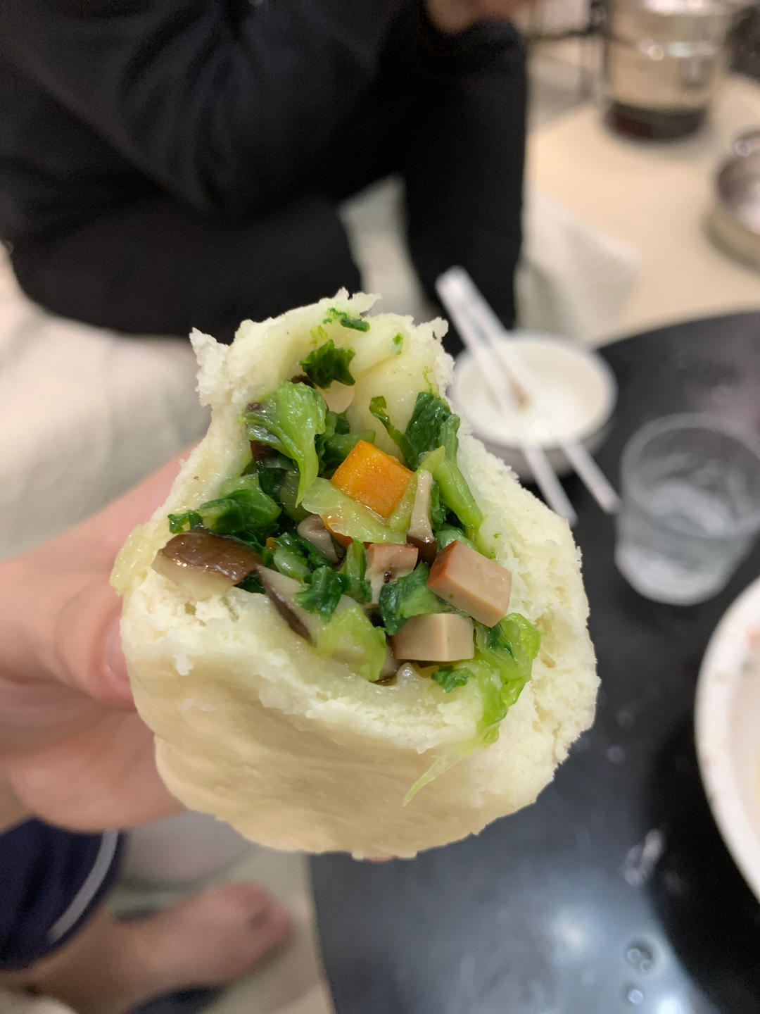 菜包子（配料超仔细）👍