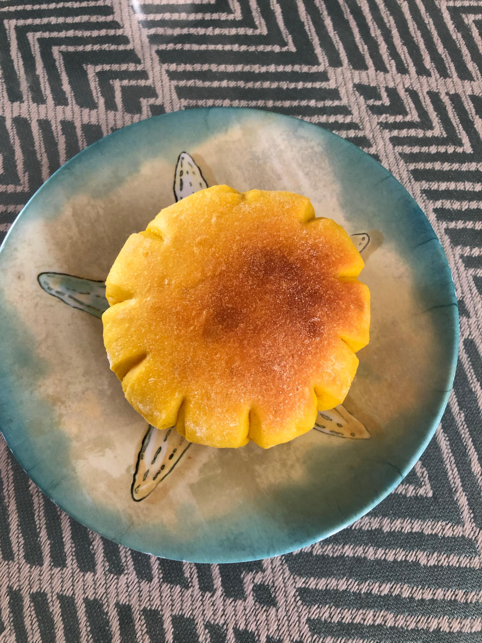 非常QQQQQ弹松软的南瓜麻薯面包