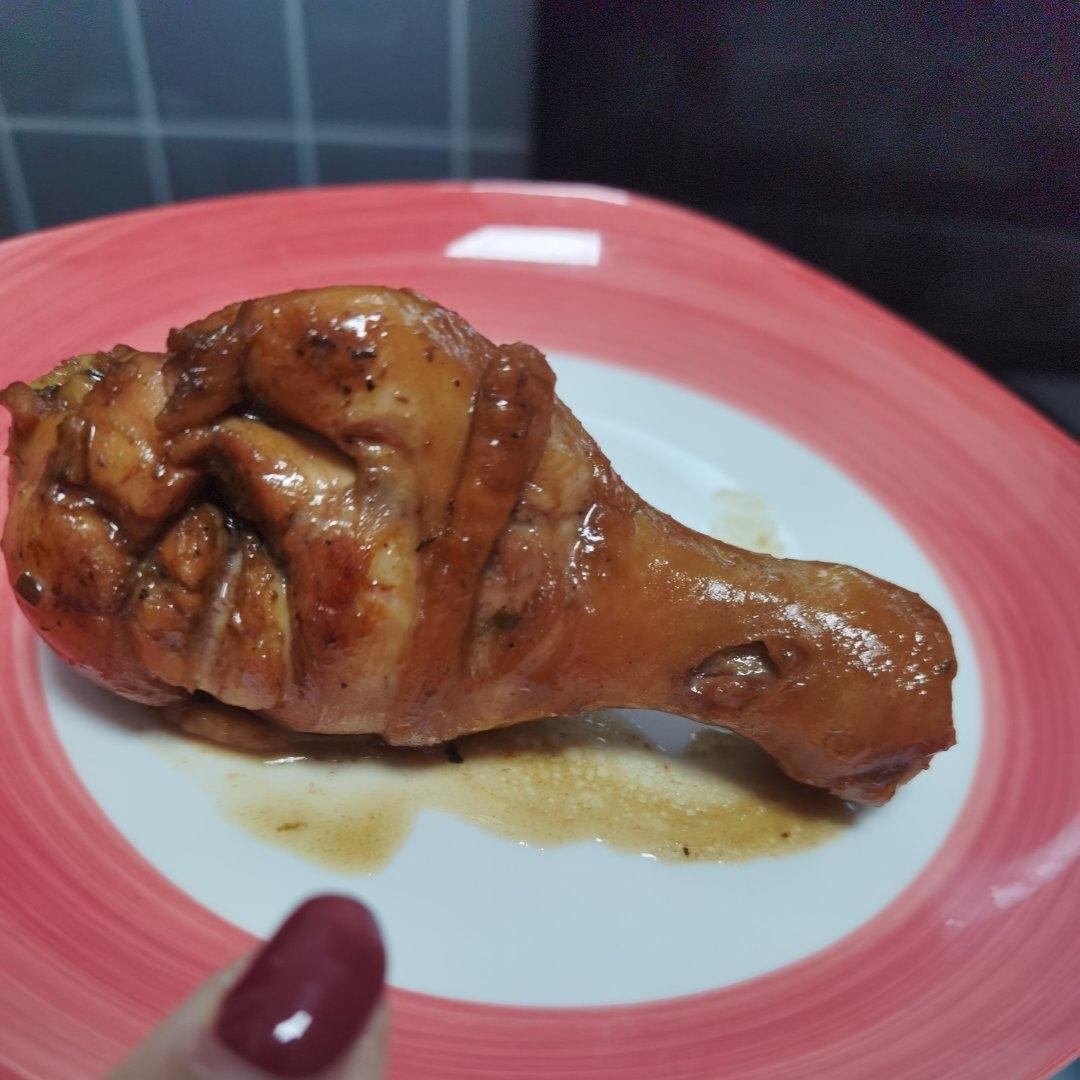 🔥好吃到飙泪的秘汁多汁蒜香鸡腿，鲜嫩到流口水。