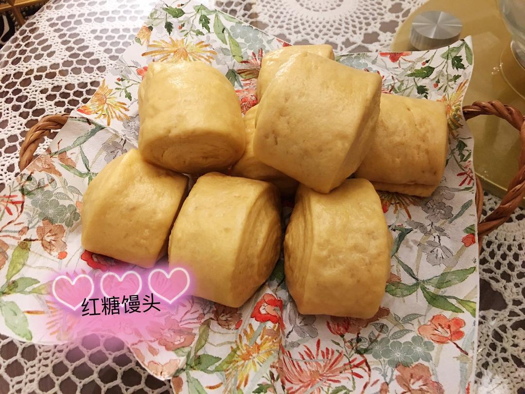 一发红糖馒头