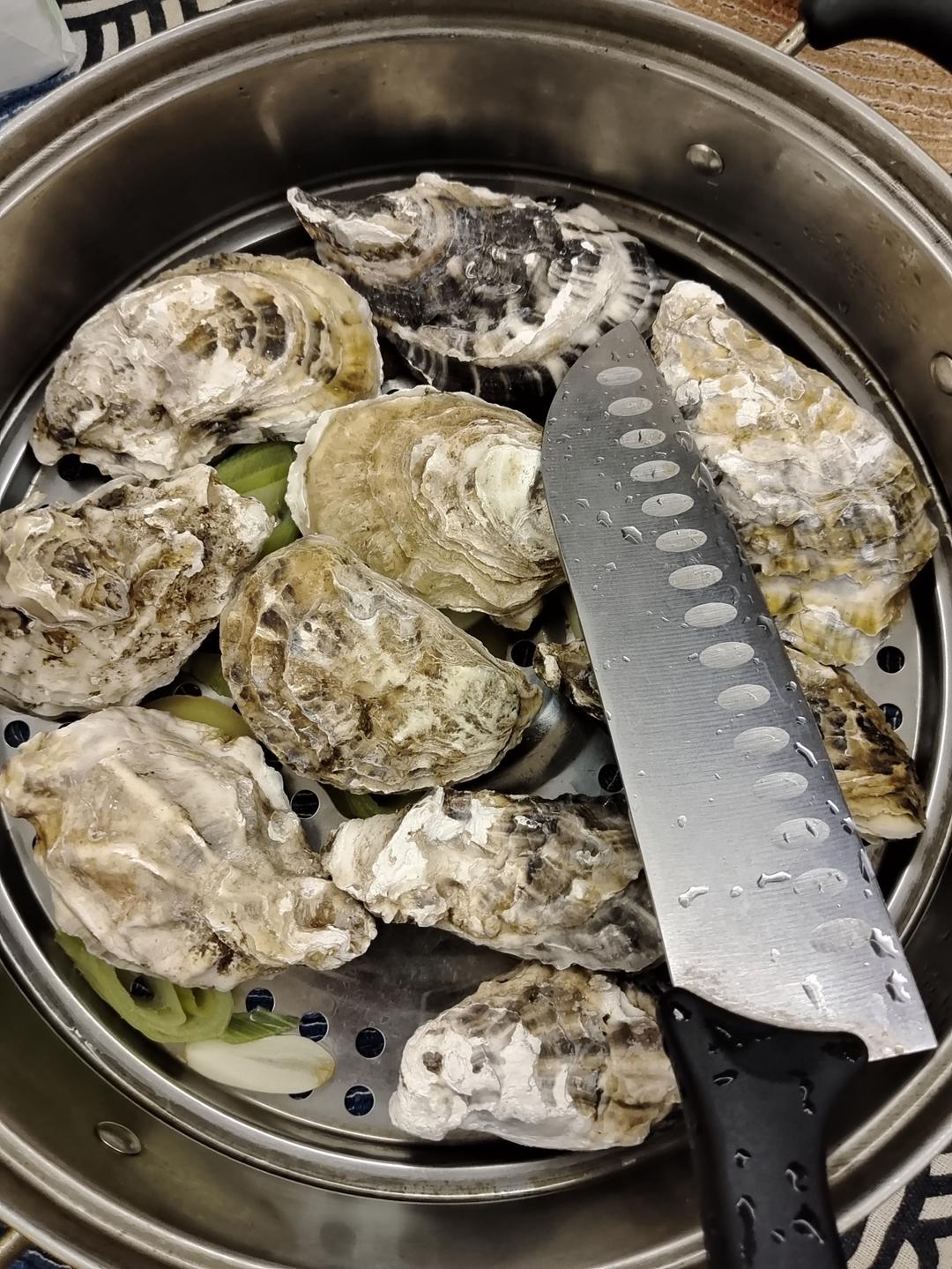 清蒸生蚝