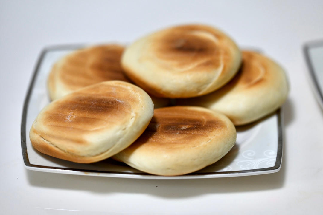 肉夹馍(白吉馍的制作)