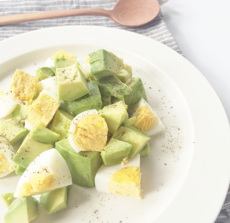 早餐之牛油果鸡蛋沙拉