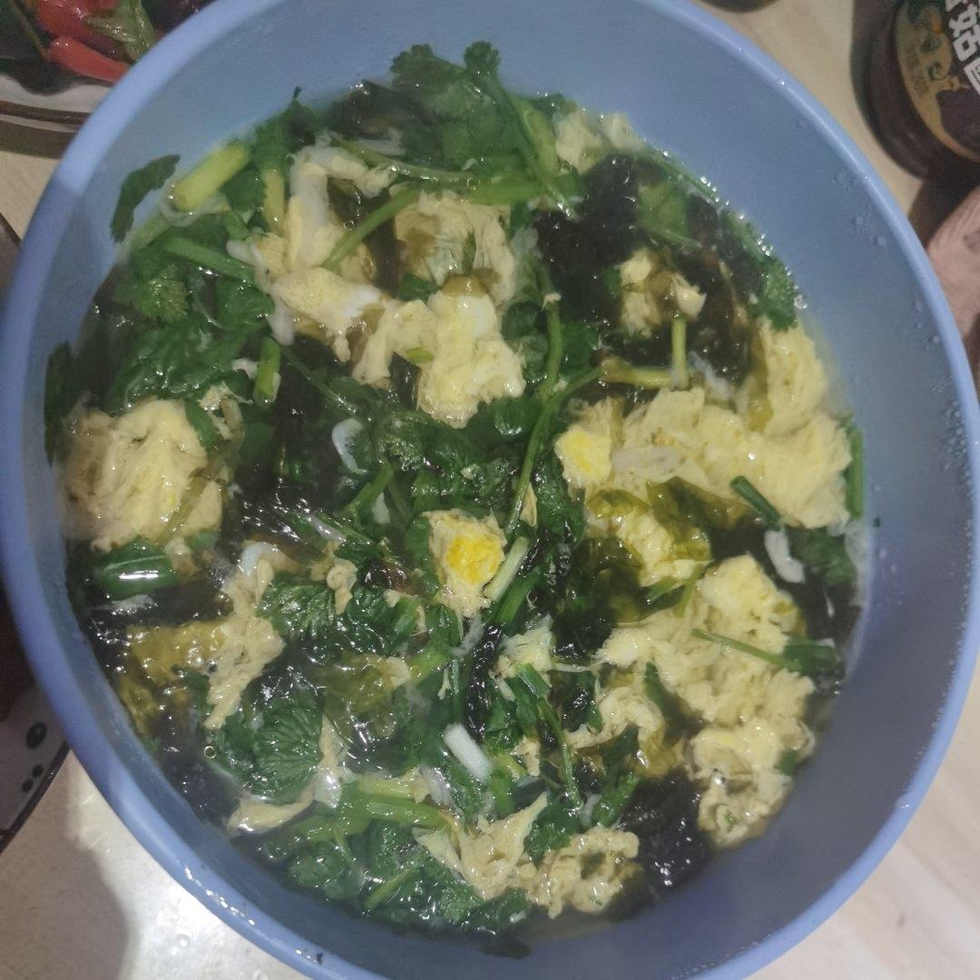 最鲜美好喝的「紫菜蛋花汤」