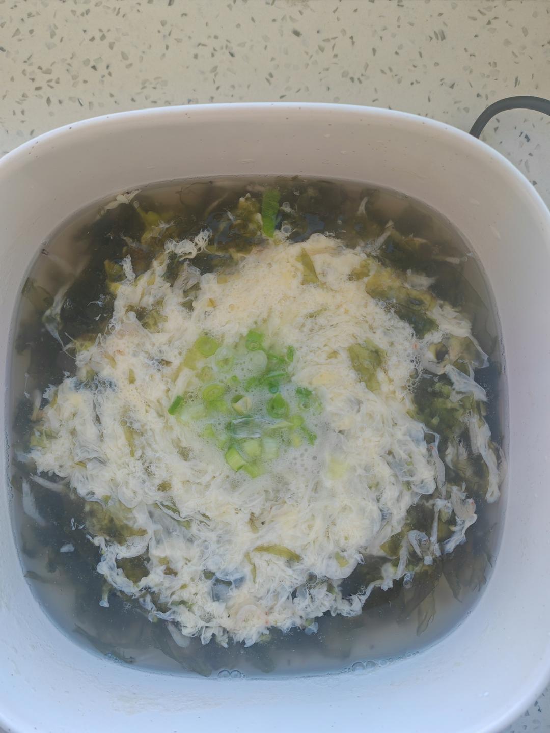 最鲜美好喝的「紫菜蛋花汤」