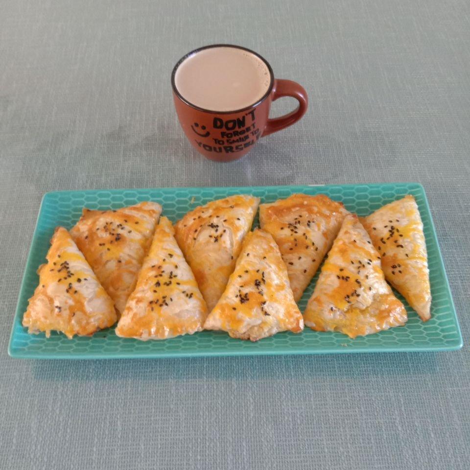 不用开酥，不用揉面，也能做香甜酥脆的苹果派