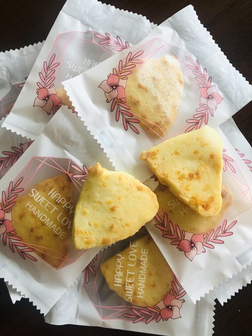 免打发❗️零失败❗️黄金芝士咸味饼干❗️