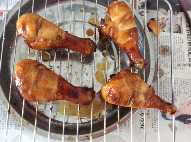 蜜汁烤鸡腿