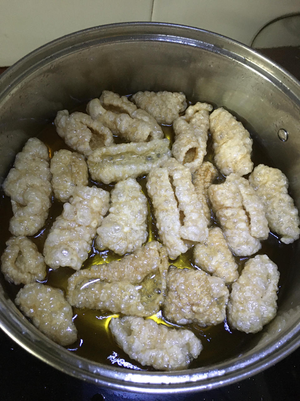 潮汕扑肉(炸猪皮，炸皮，肉皮)