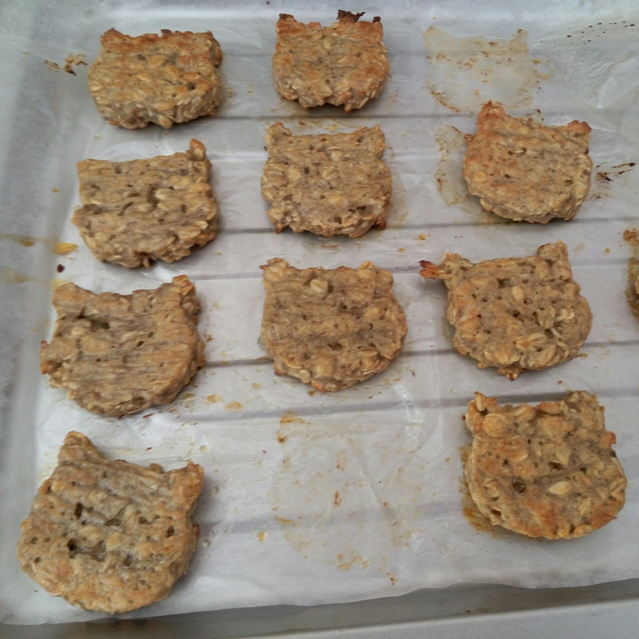 香蕉红糖燕麦饼