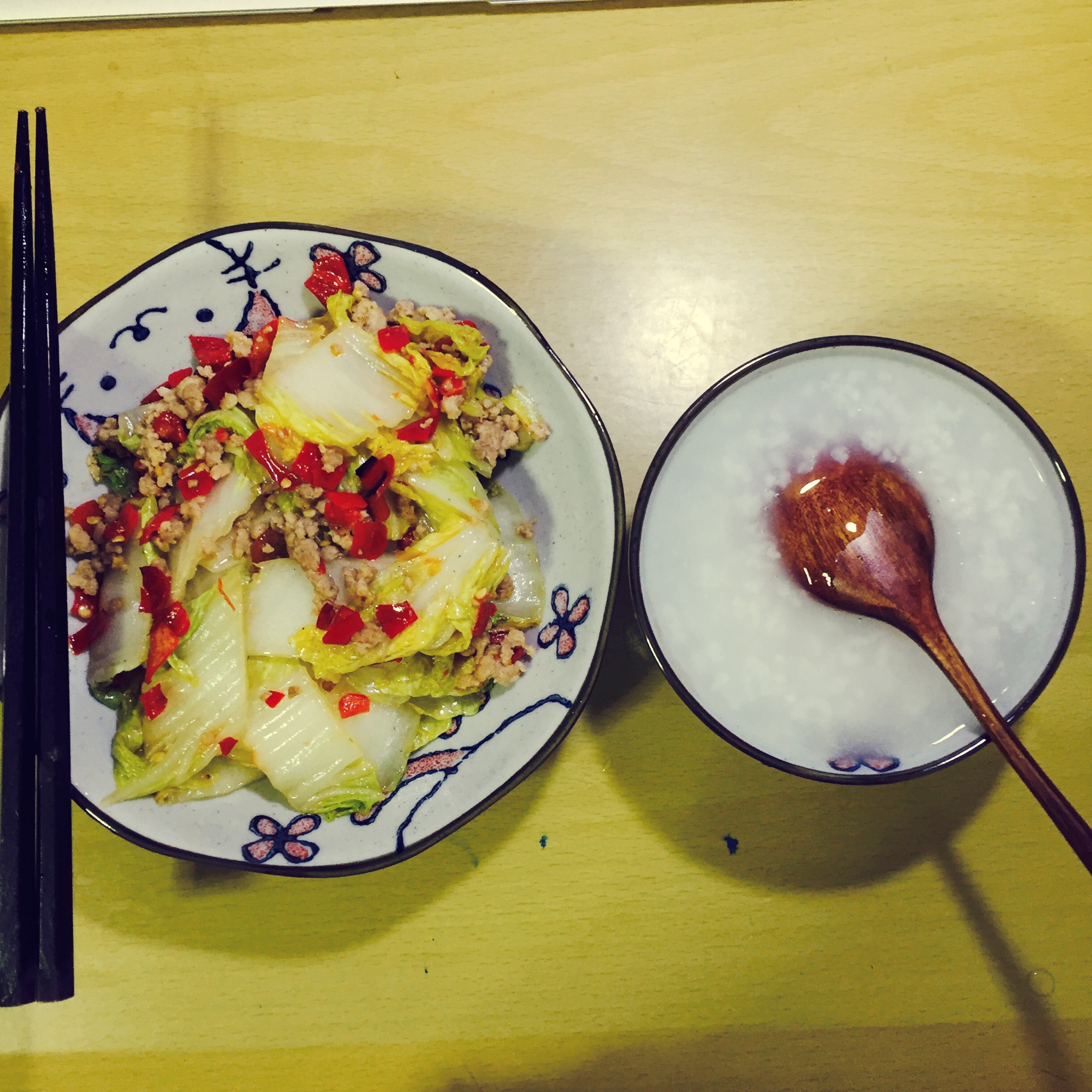 朴素的晚饭1