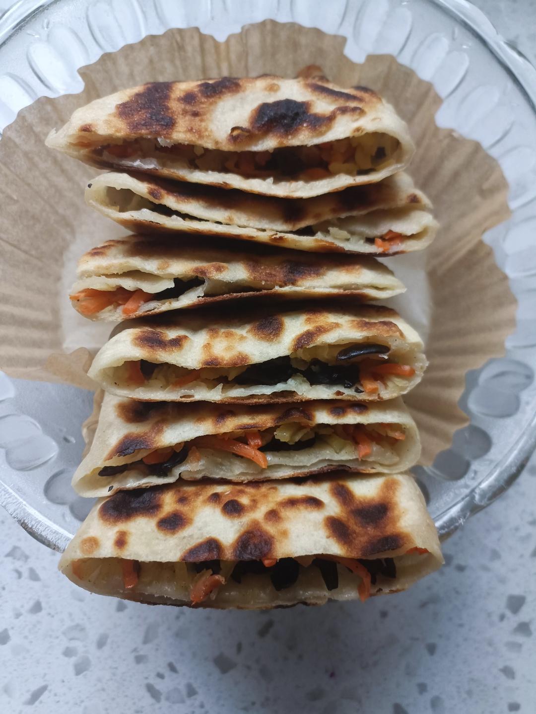 青椒土豆丝饼