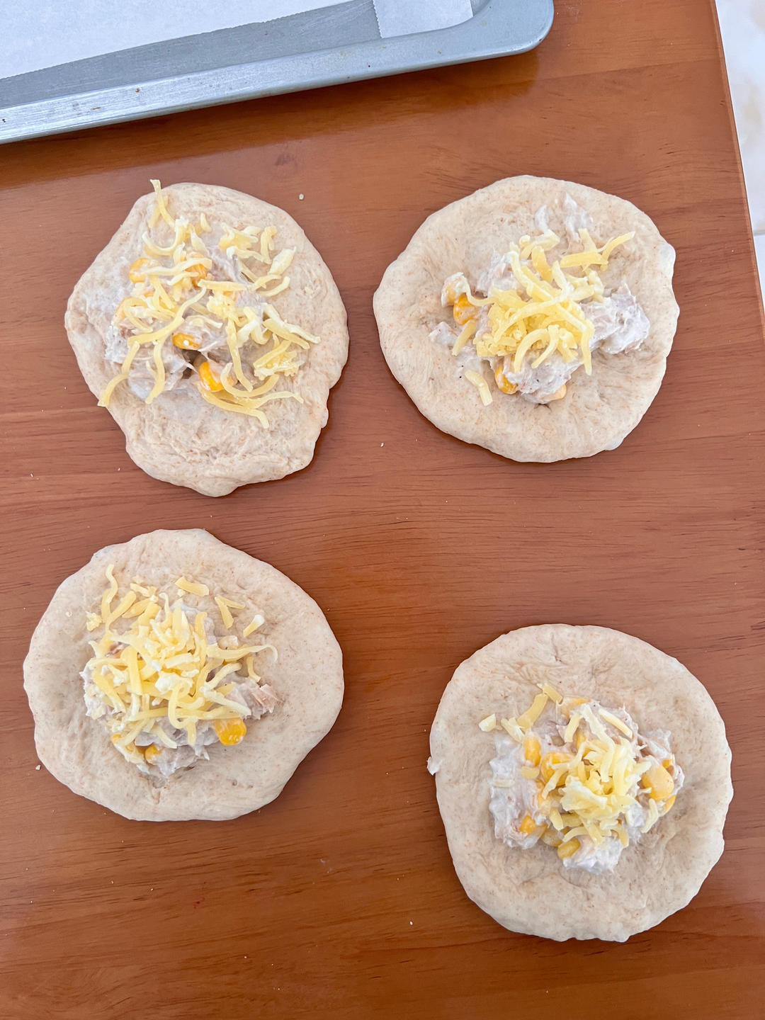 全麦金枪鱼欧包♨️低油低糖健康减脂主食面包