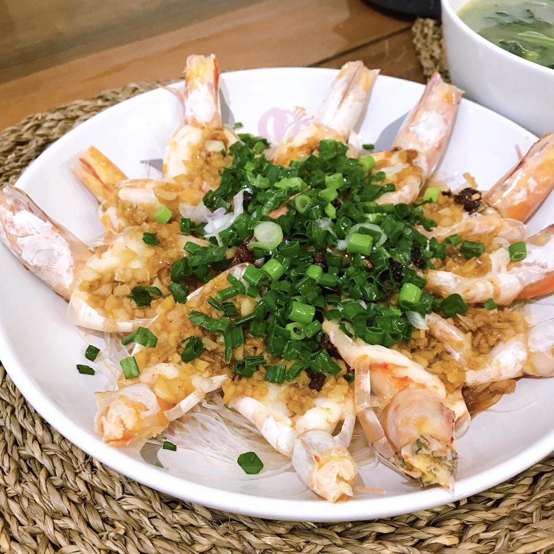 蒜蓉粉丝蒸虾