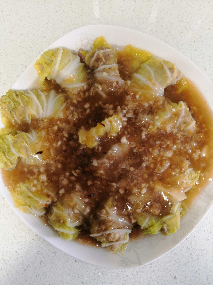 肉沫白菜卷
