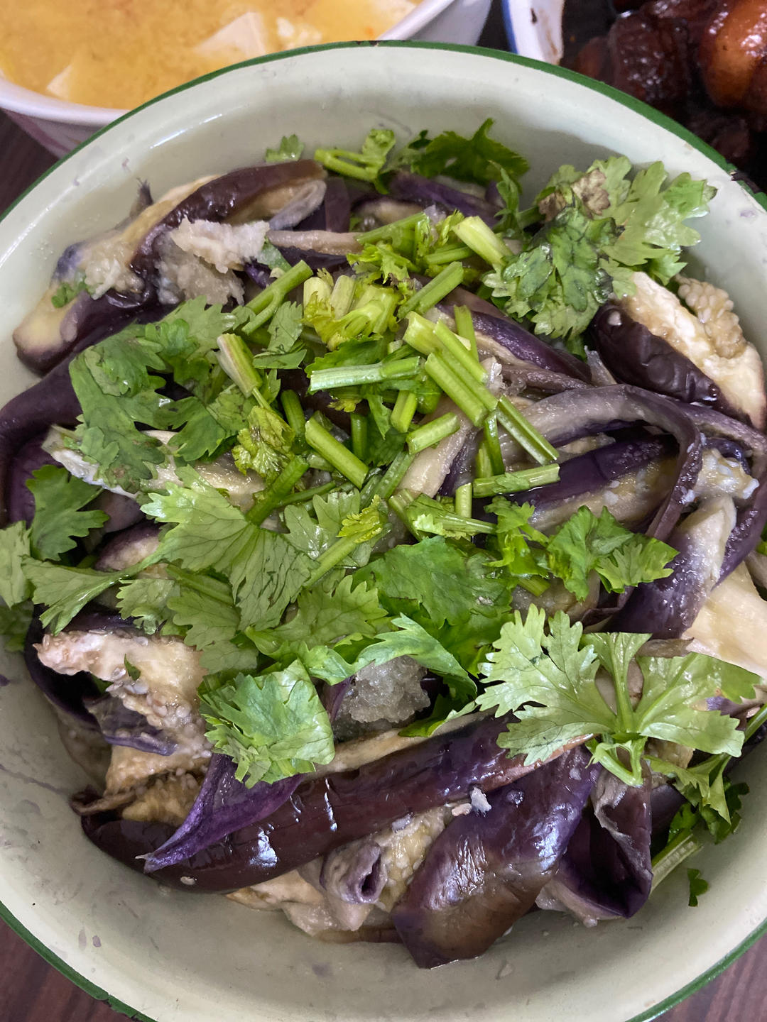 凉拌茄子～撑死老爷子