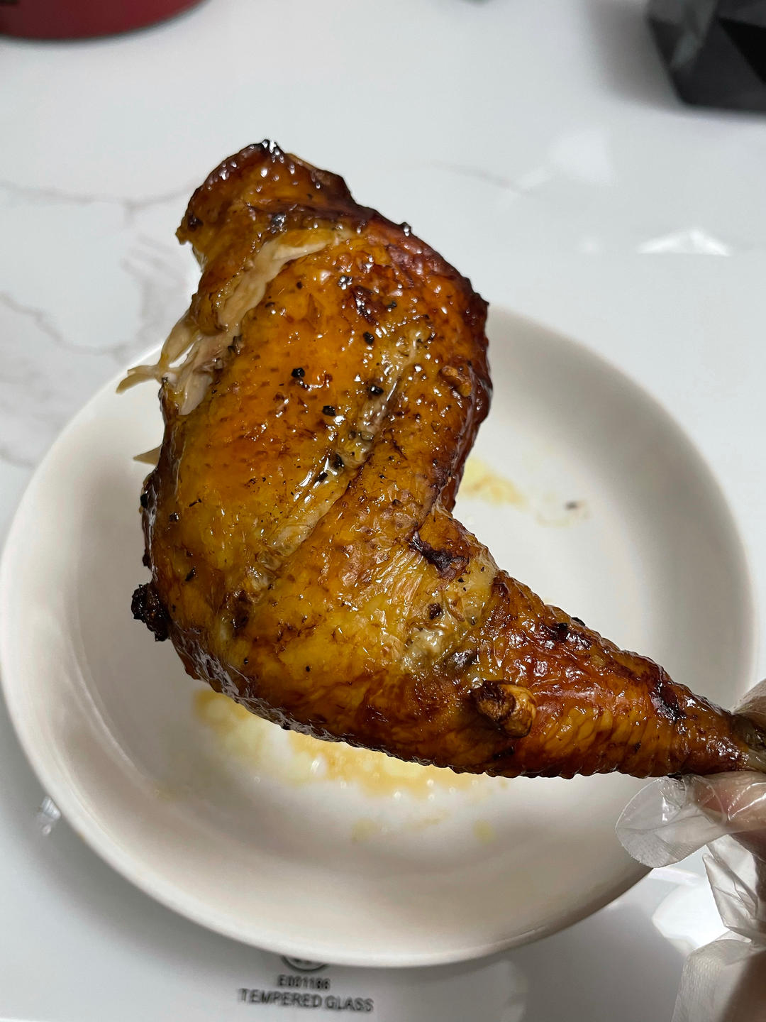 无比鲜嫩多汁的蒜香蜜汁鸡翅