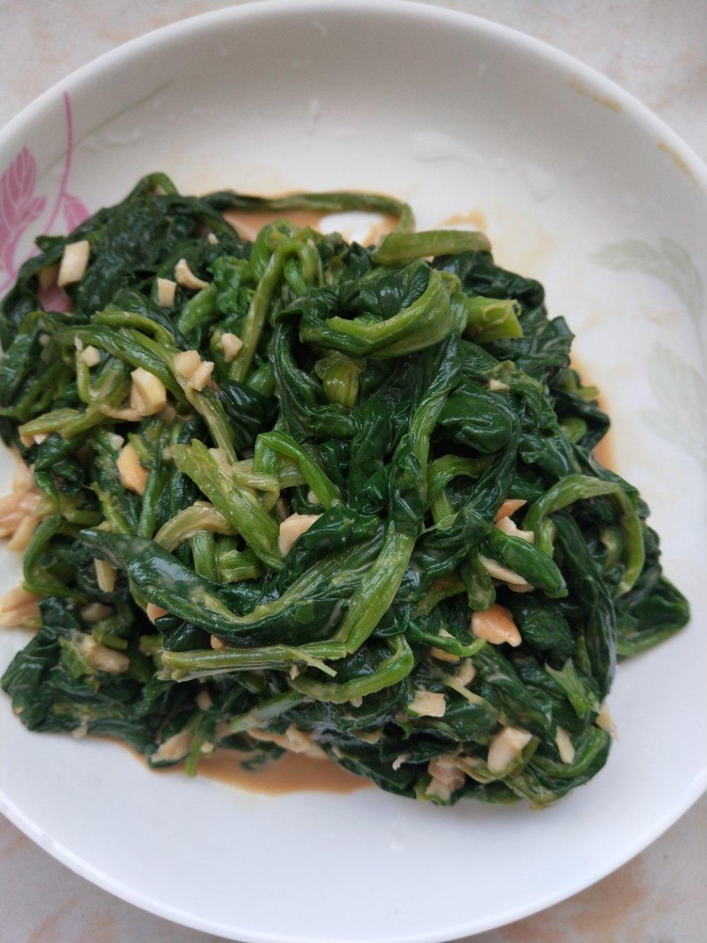 芝麻酱拌菠菜