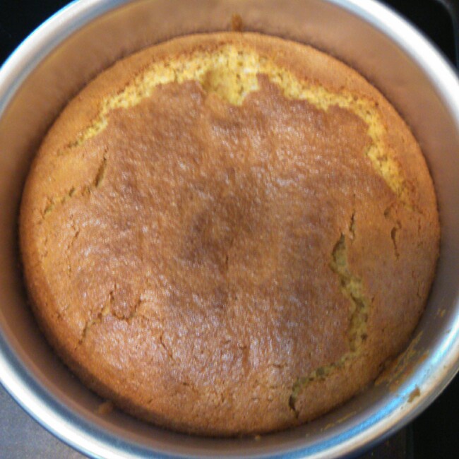玉米面素糕 (Corn Flour Cake)