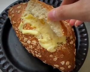 【北鼎烤箱食谱】菠菜培根鸡蛋芝士面包碗的做法 步骤10