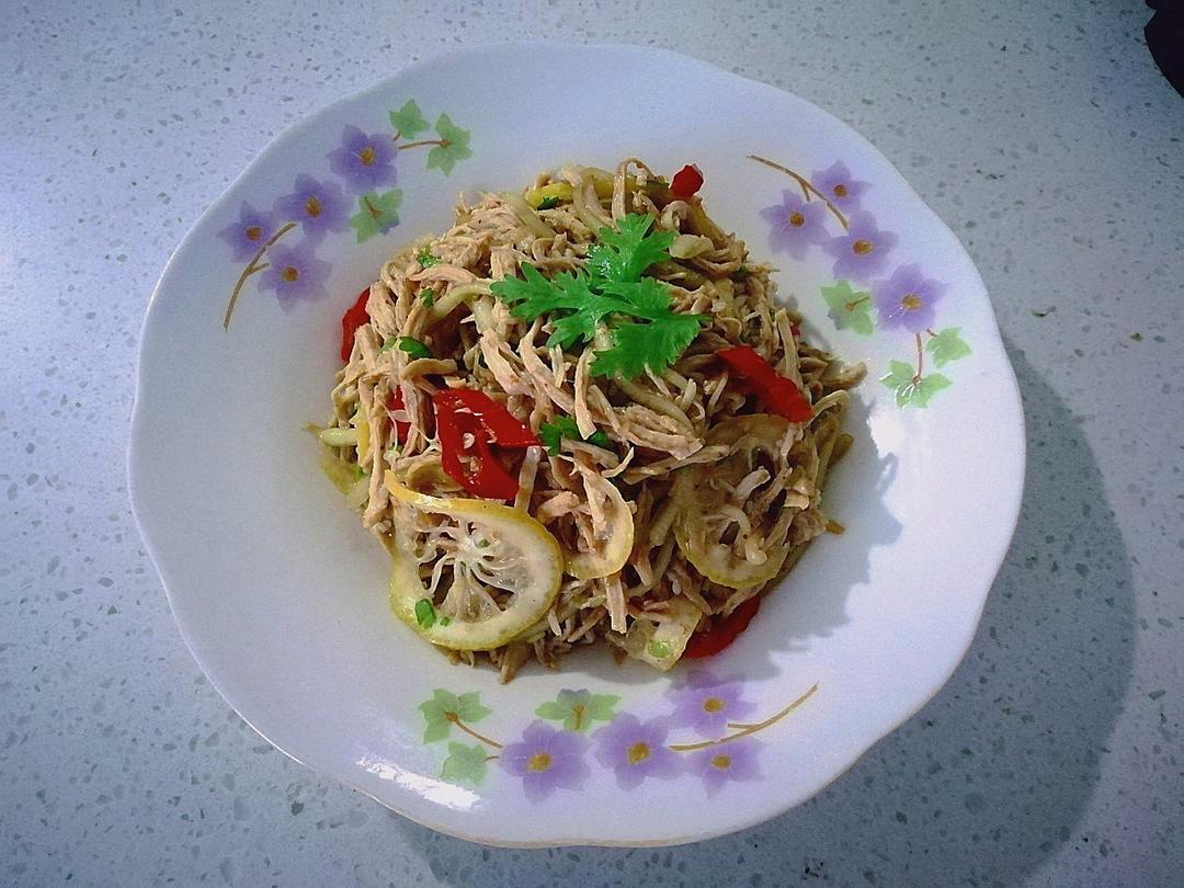 ✅ 第6道快手低脂菜✨清爽美味的柠檬鸡丝🍋鸡胸肉满分吃法💯