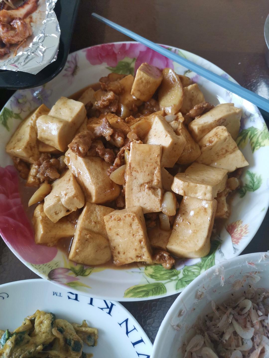 巨下饭！拌饭超好吃的肉末豆腐！做法简单零失败~