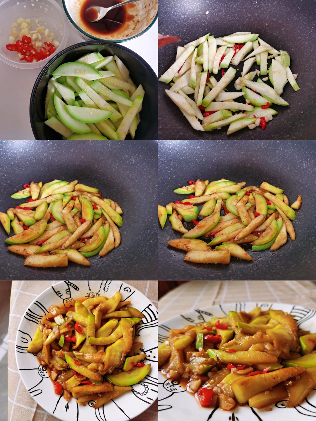小炒西葫芦