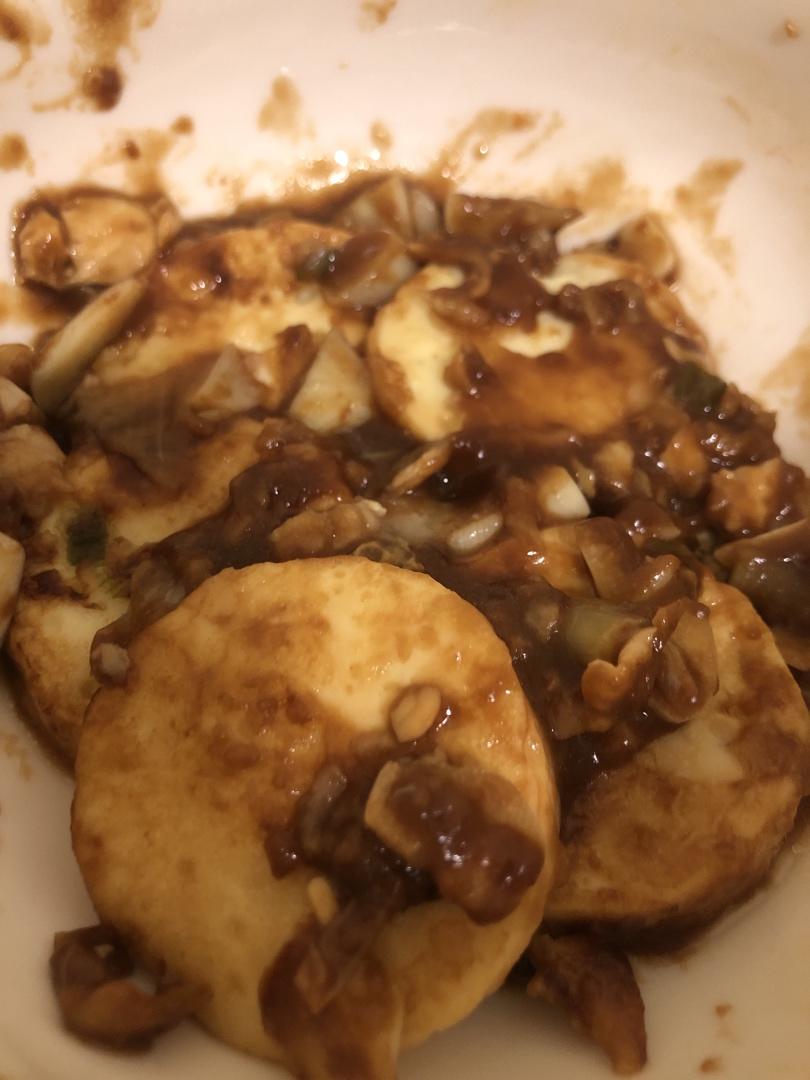🔥超快手～酱汁日本豆腐，外酥里嫩