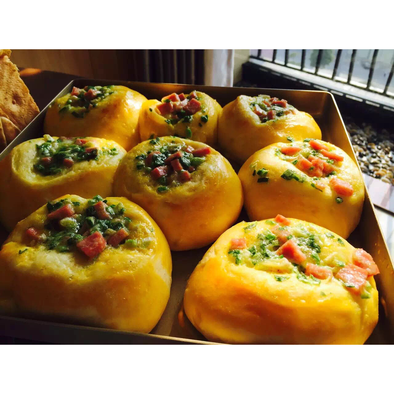 lamlam做的台湾面包冠军之香葱面包