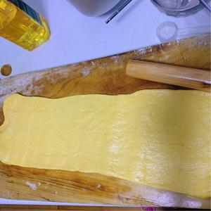 南瓜椰蓉吐司面包（面包机版）的做法 步骤5