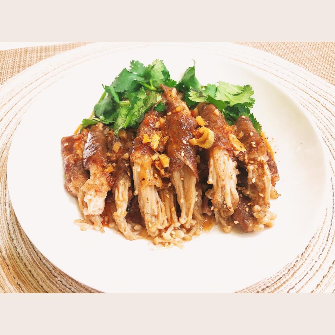肥牛金针菇卷