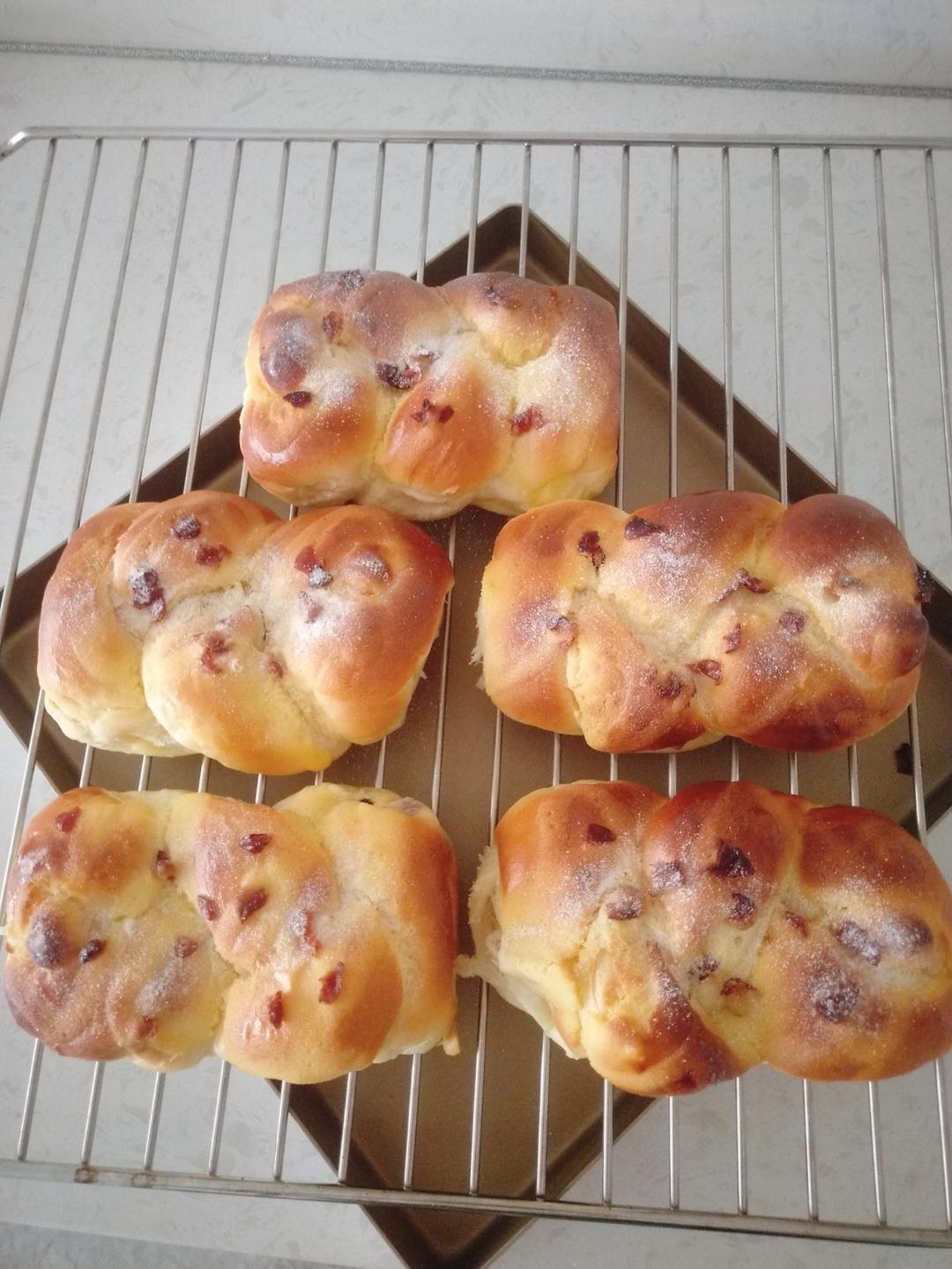 蔓越莓奶酪软欧包