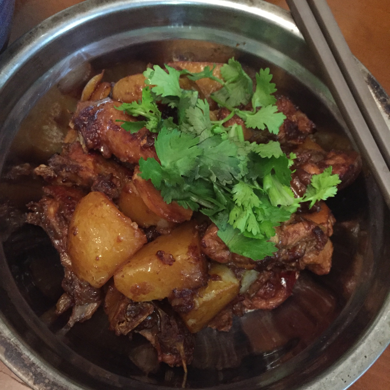 土豆三杯鸡