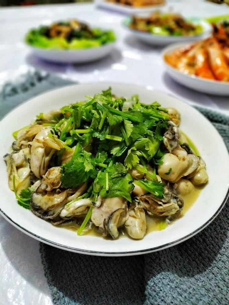 爆炒海蛎子的做法 步骤11