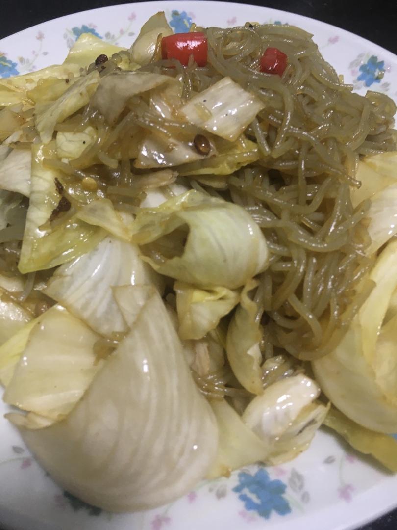 泡菜苕粉肉丝