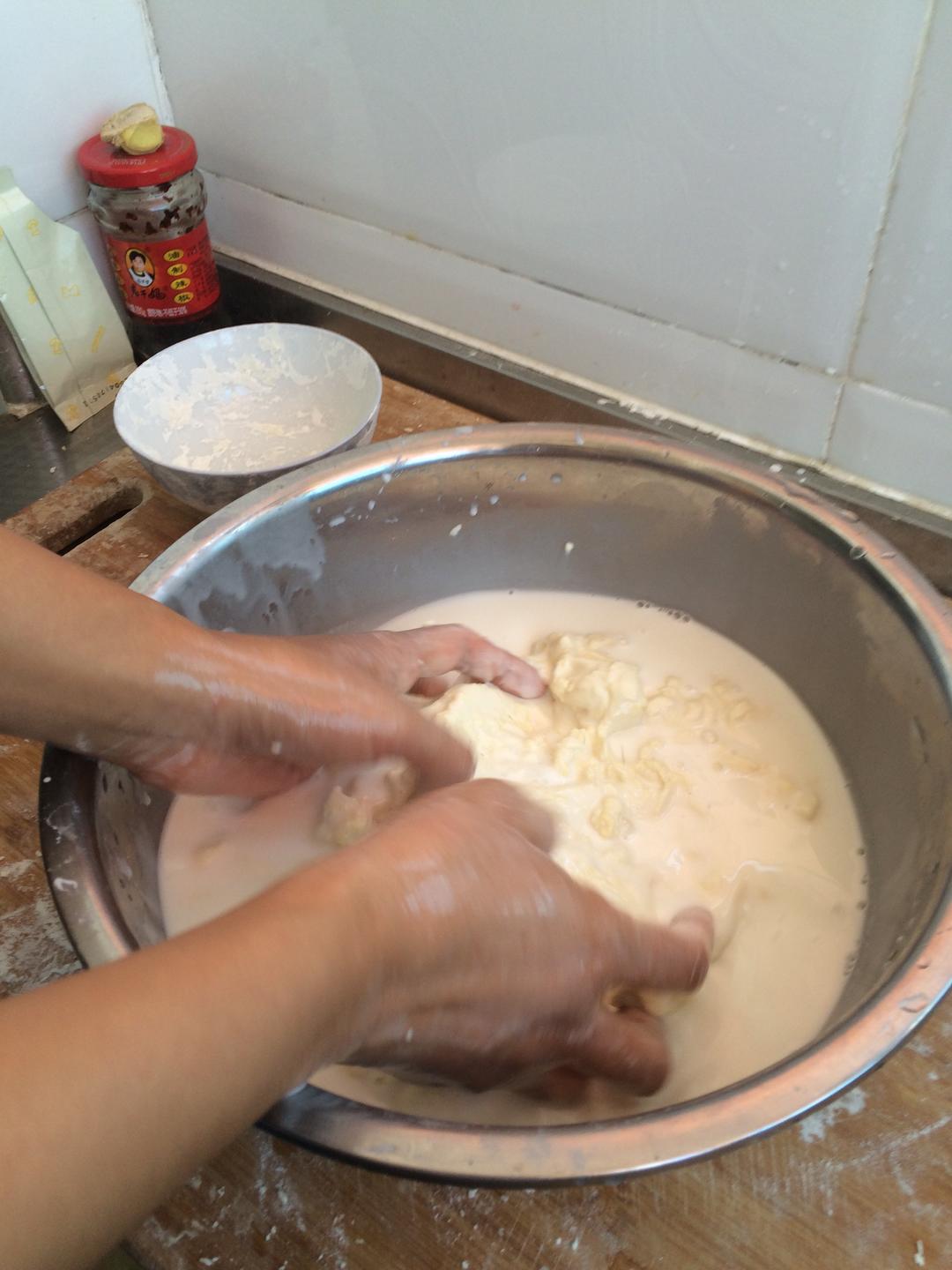 纯奶手撕吐司的做法 步骤1