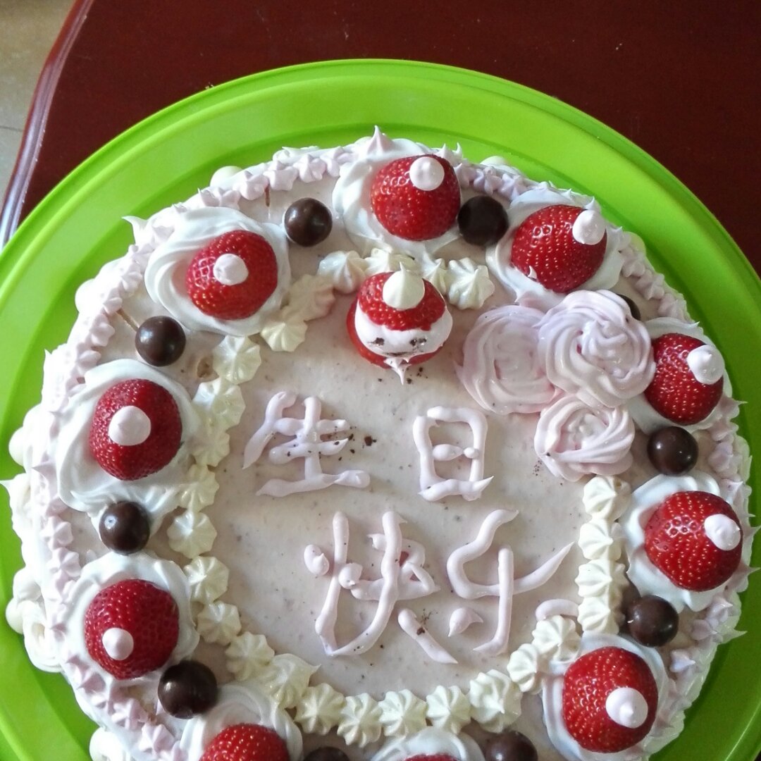 《Tinrry+》草莓奶油蛋糕（8寸配方）