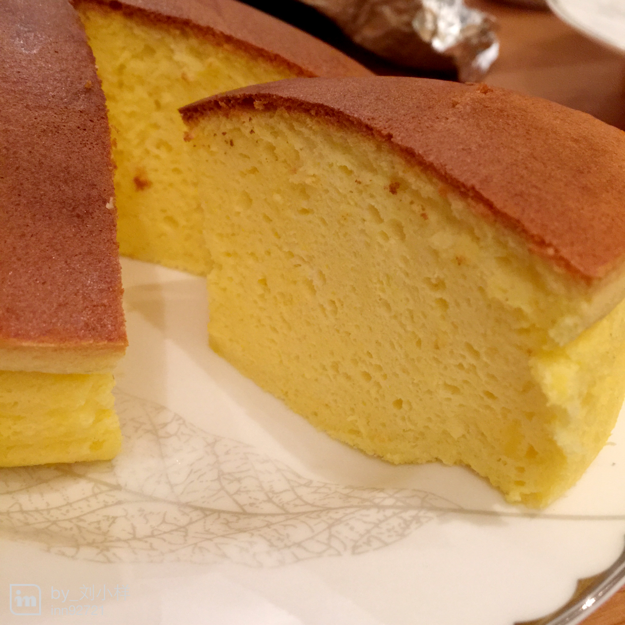 轻乳酪芝士蛋糕6寸#皮黑森林#