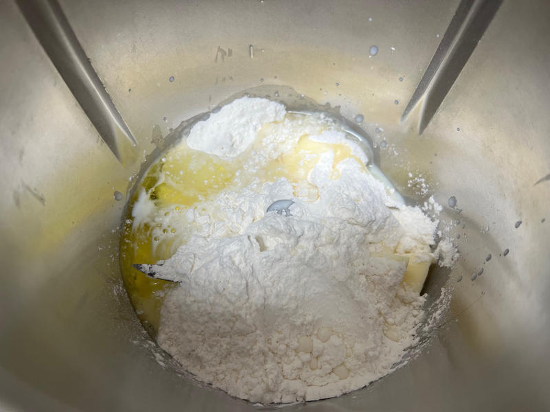 纯奶手撕吐司的做法 步骤1