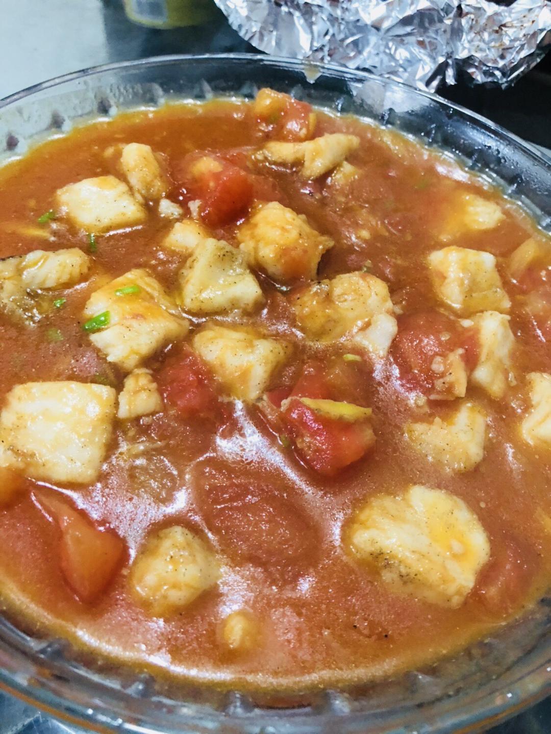 蕃茄龙利鱼
