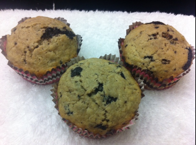 香蕉巧克力碎片麦芬