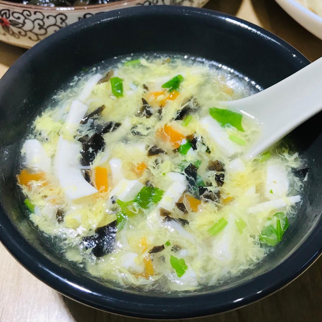 银鱼豆腐羹【附巧切内脂豆腐】