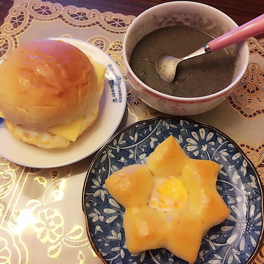 太阳花汉堡胚