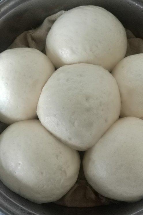 面包机版超松软牛奶馒头